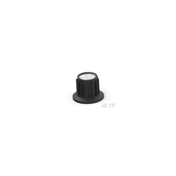 Te Connectivity PKA50B1/4=KNOB PLASTIC 1/4 SH 1-1437624-0 - main